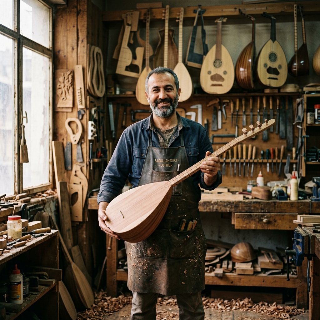 Sadullah Kurt - Saz Yapım Ustası